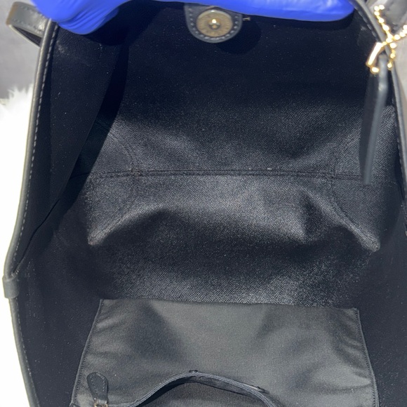 Coach City Tote Bag Dark Brown & Black - Picture 10 of 17